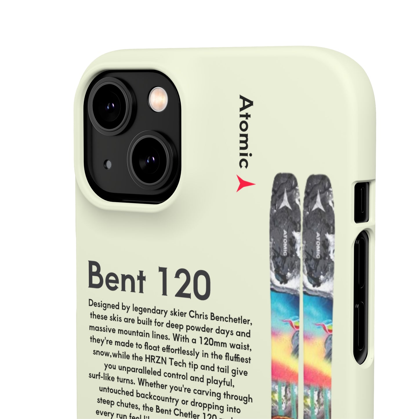 Phone Case - Skiing Bent Chetler 120mm Design