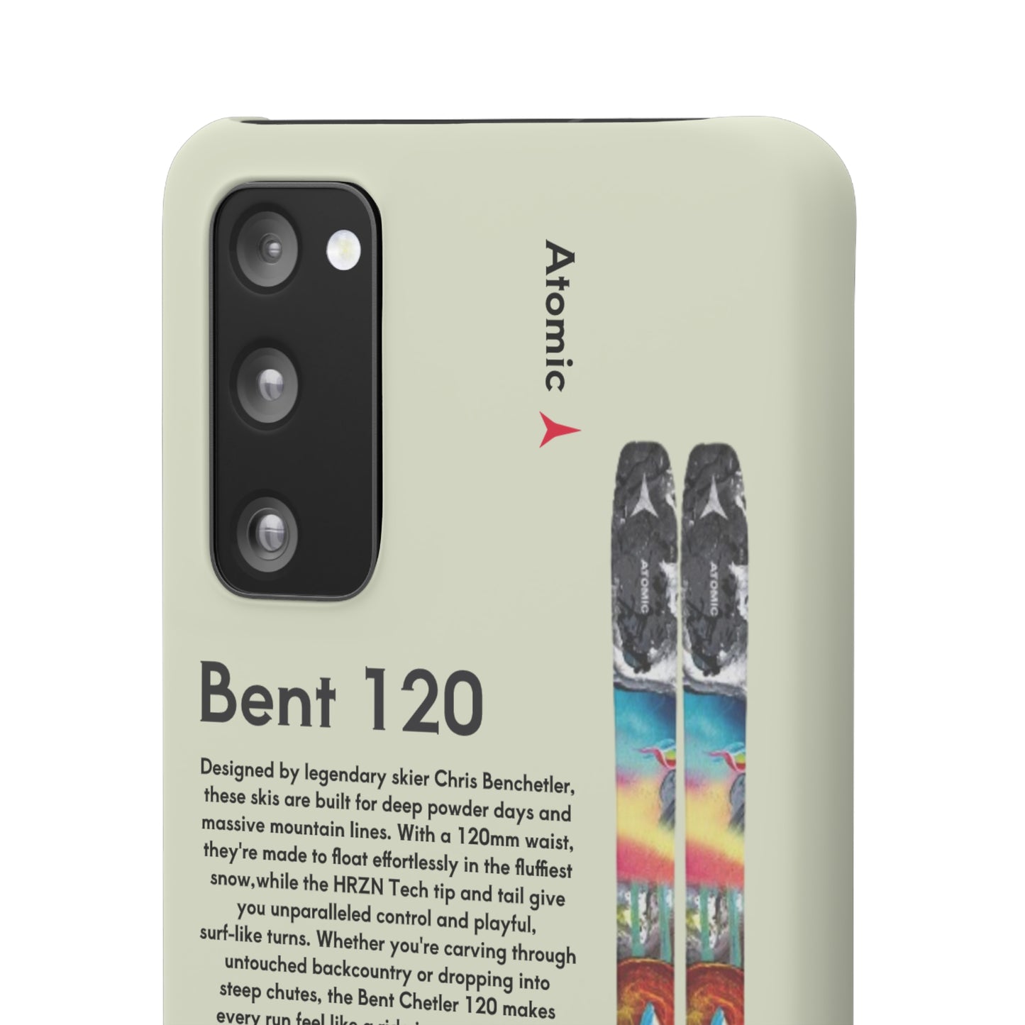 Phone Case - Skiing Bent Chetler 120mm Design