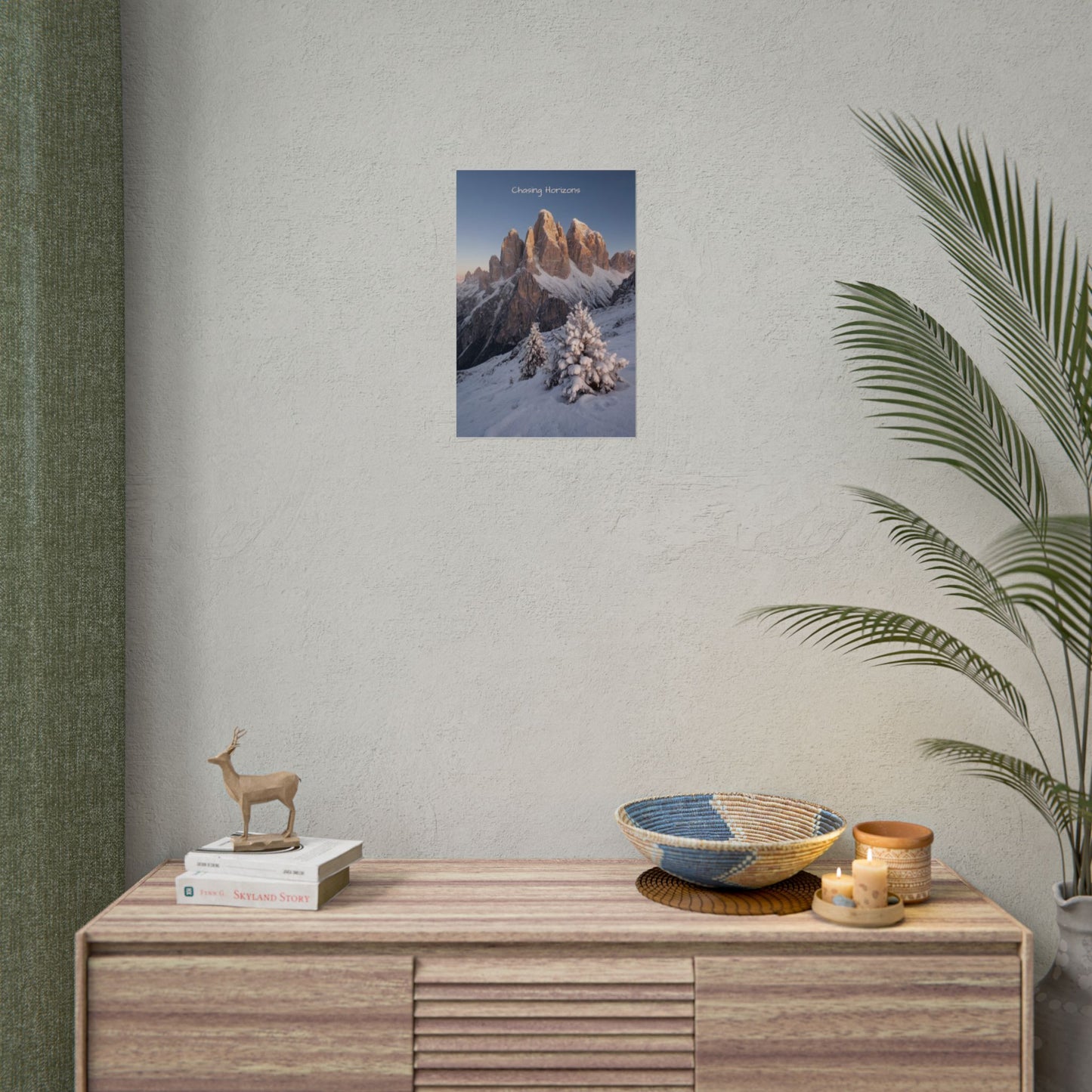Chasing Horizons x Dolomites Poster