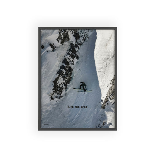 Steep Indy Bruhin Poster - FRAMED