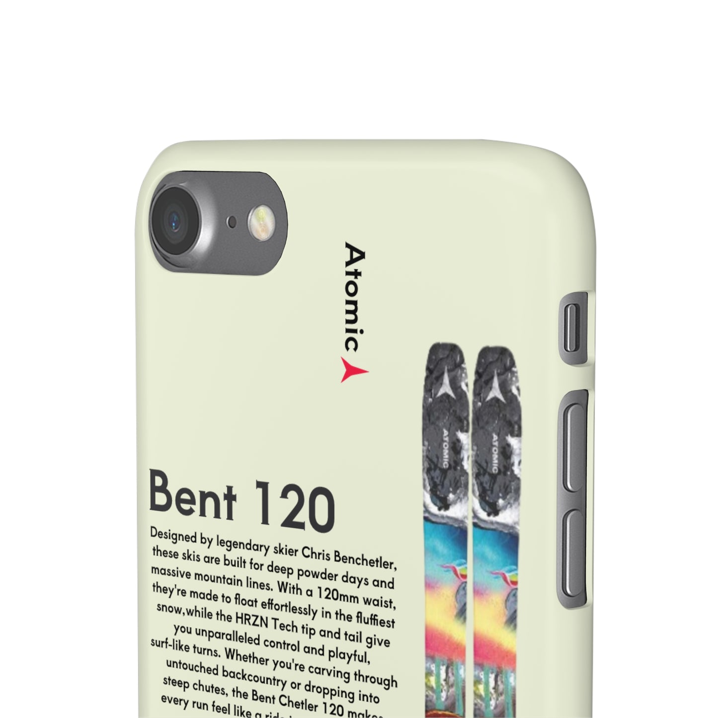 Phone Case - Skiing Bent Chetler 120mm Design