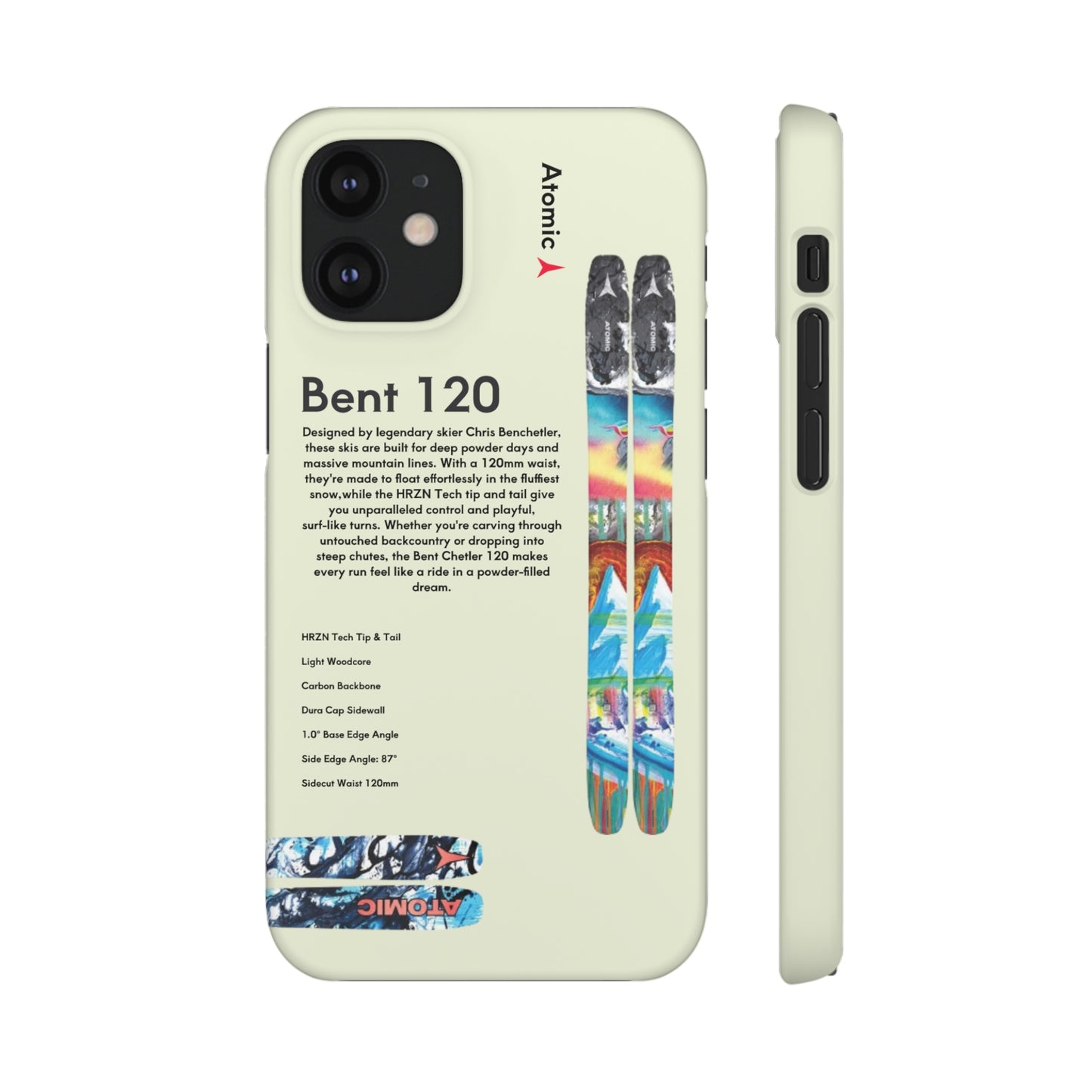 Phone Case - Skiing Bent Chetler 120mm Design