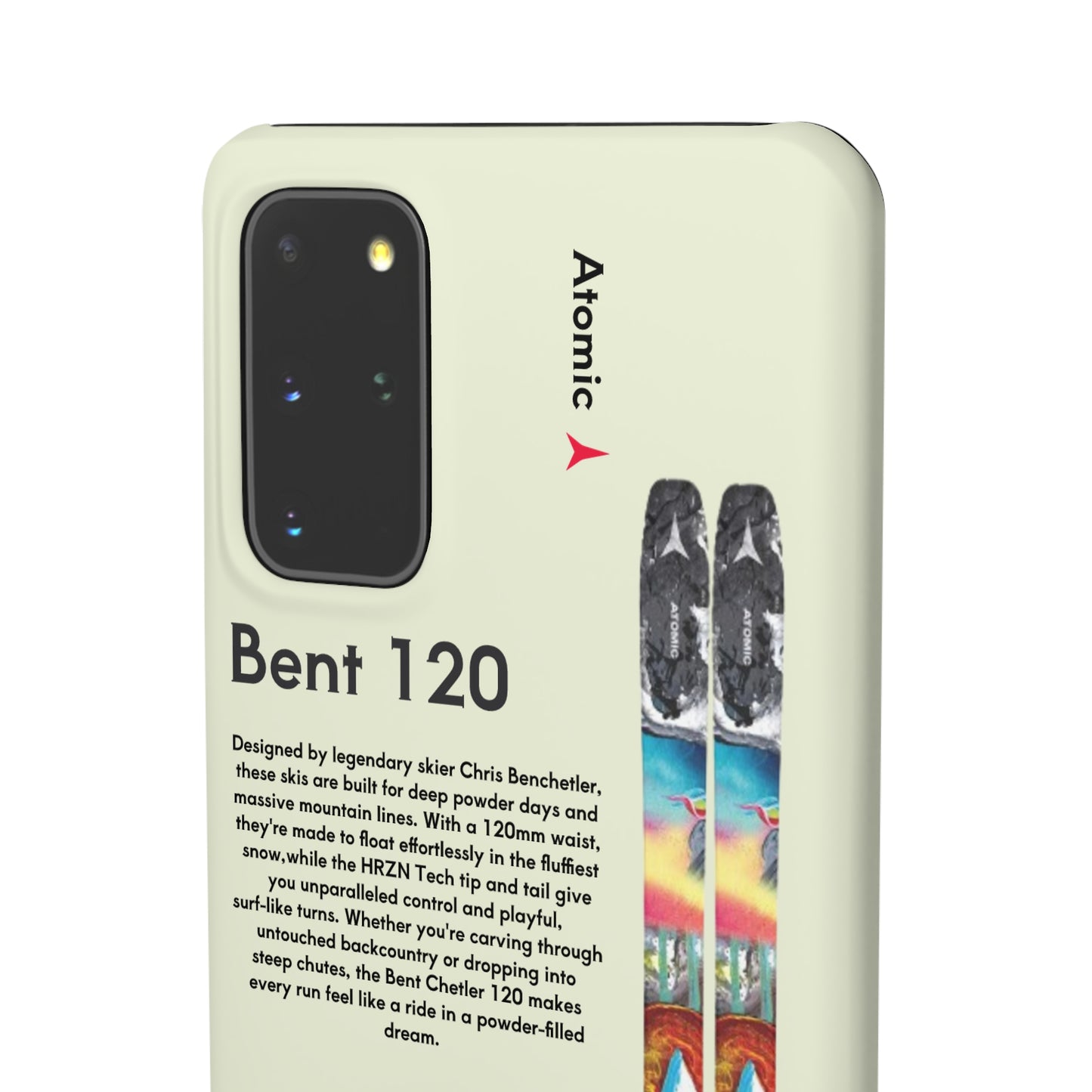 Phone Case - Skiing Bent Chetler 120mm Design