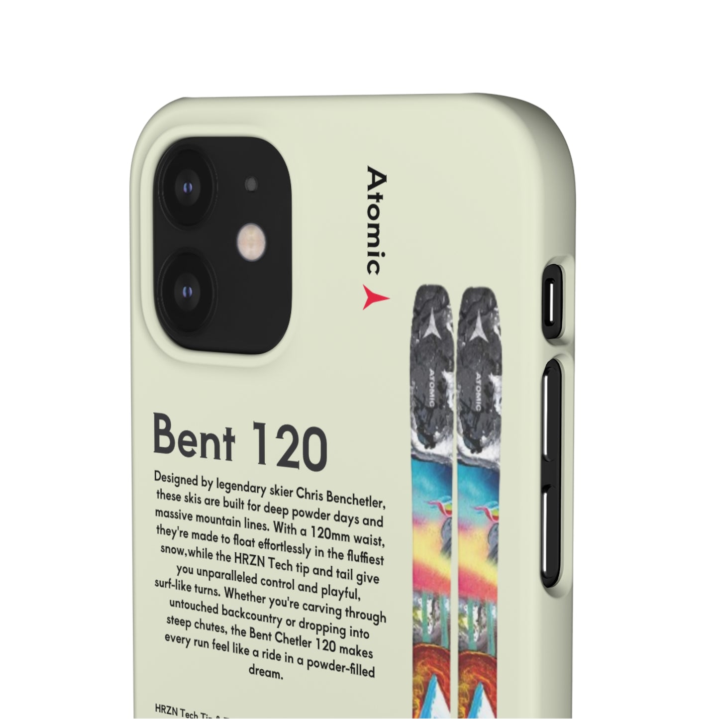 Phone Case - Skiing Bent Chetler 120mm Design