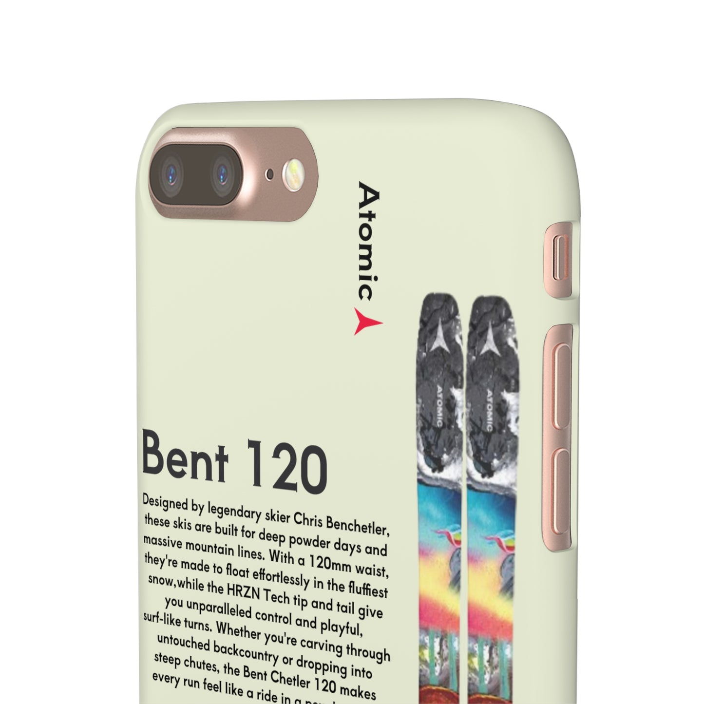 Phone Case - Skiing Bent Chetler 120mm Design