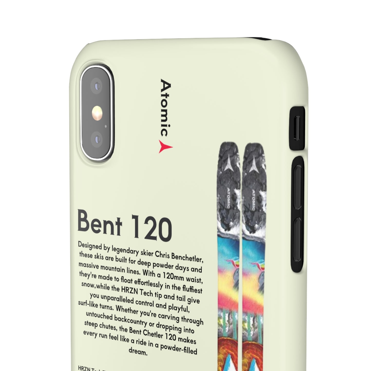 Phone Case - Skiing Bent Chetler 120mm Design