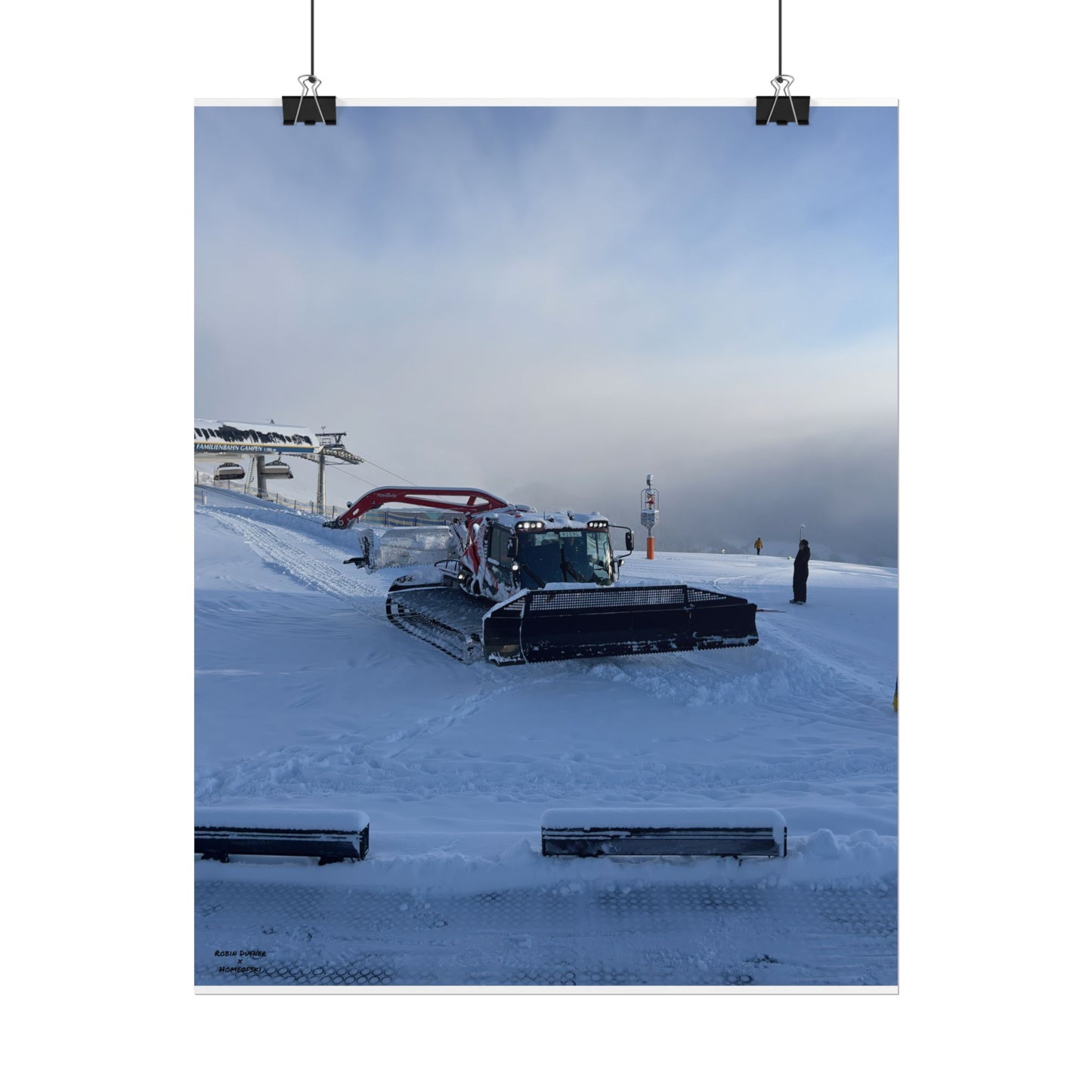 Pistenbully Robin Dufner Poster