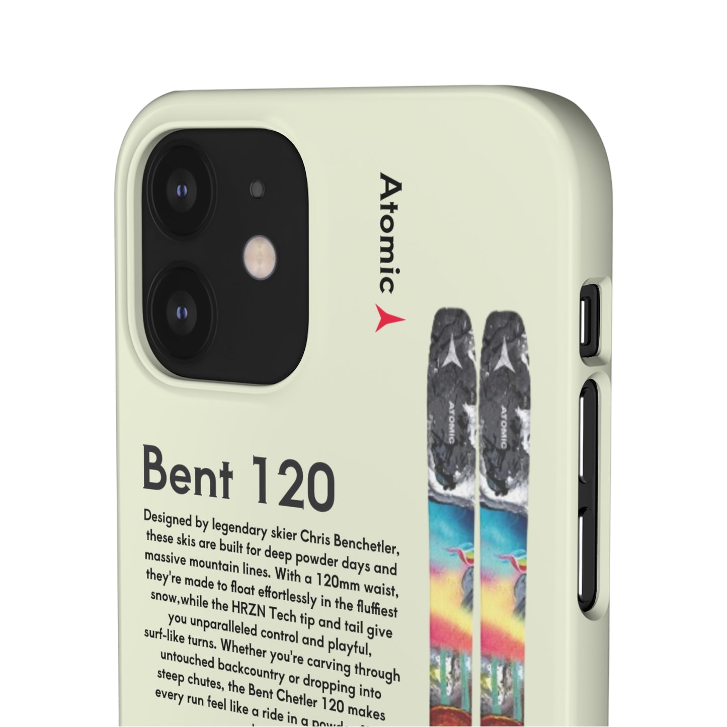 Phone Case - Skiing Bent Chetler 120mm Design