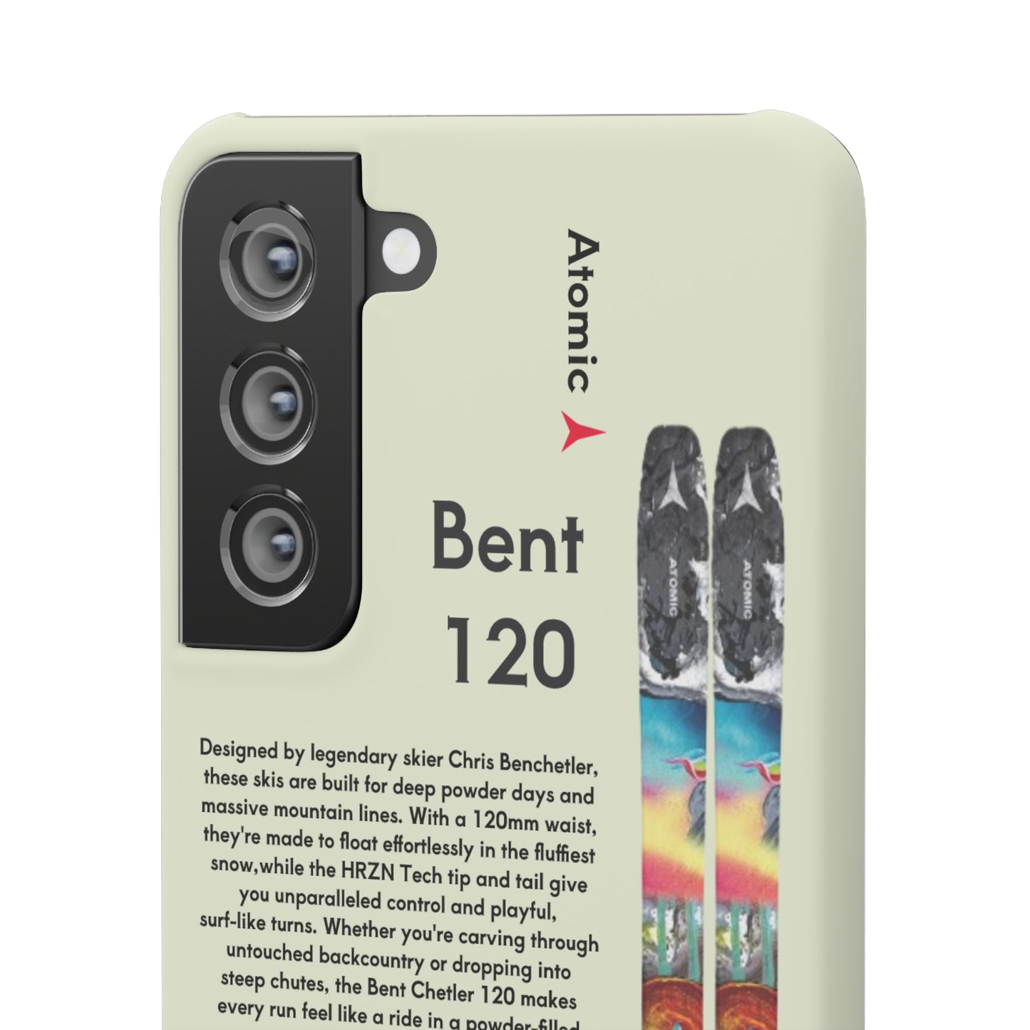 Phone Case - Skiing Bent Chetler 120mm Design