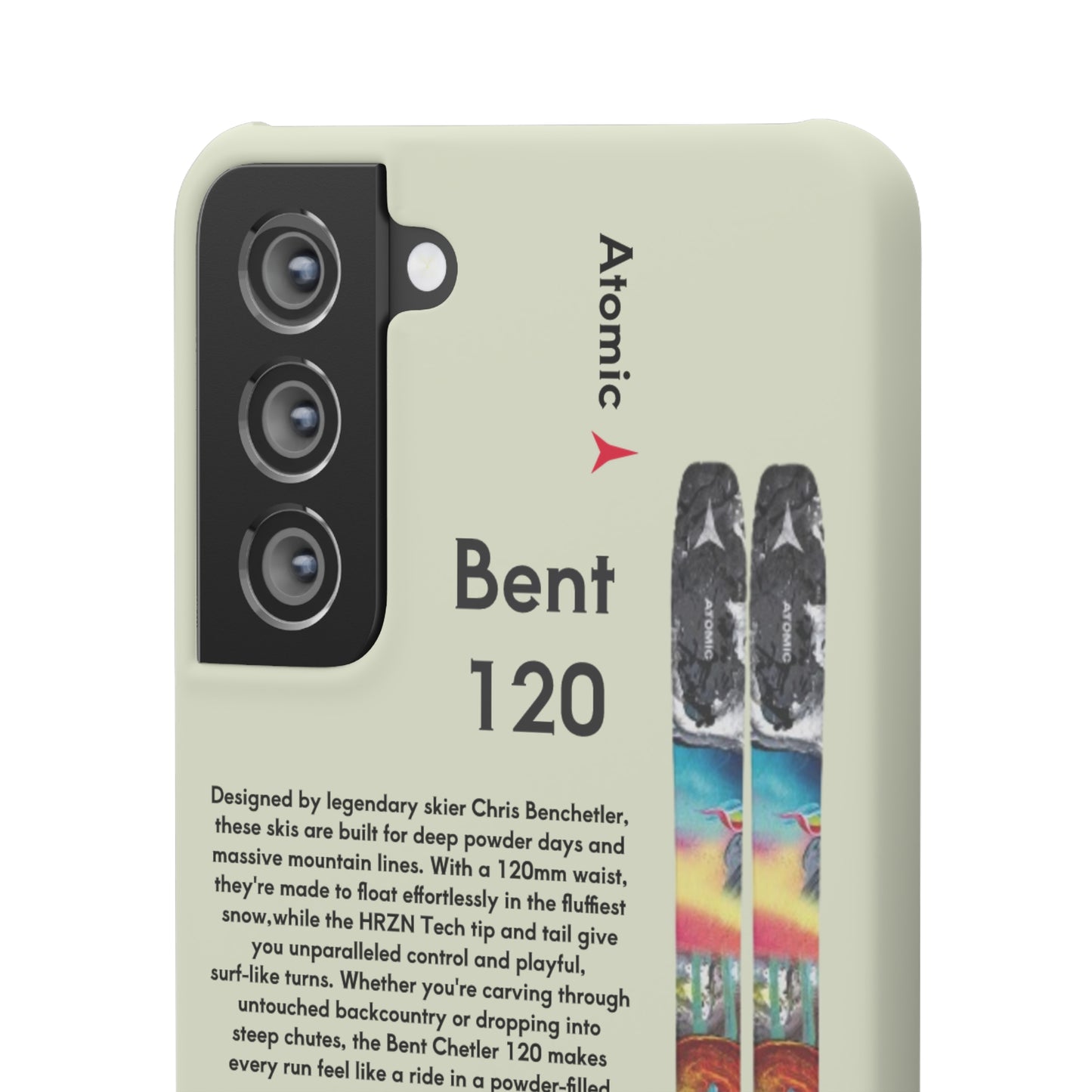 Phone Case - Skiing Bent Chetler 120mm Design