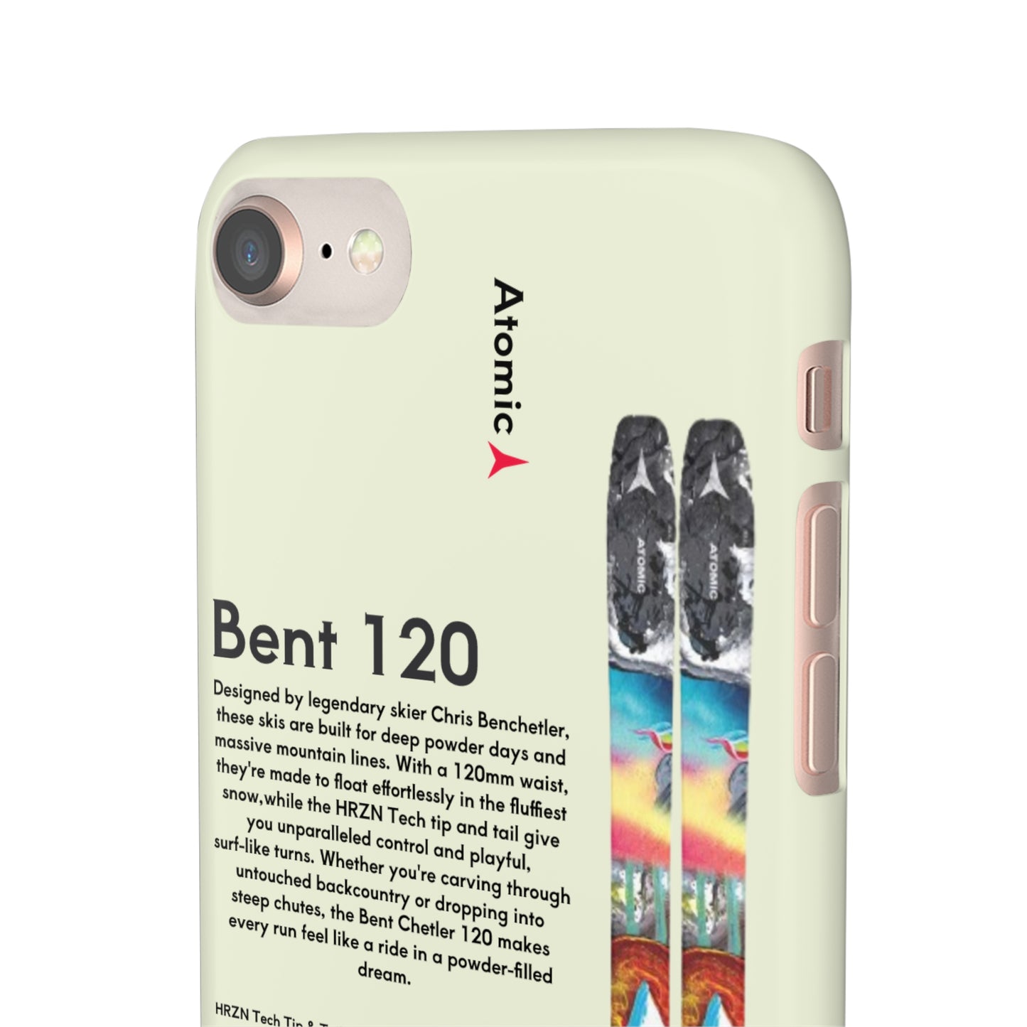 Phone Case - Skiing Bent Chetler 120mm Design